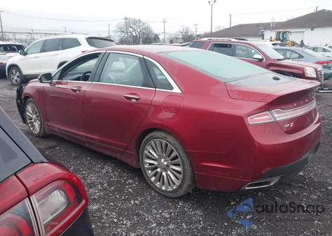 2016 Lincoln Mkz z USA, uszkodzony, nr VIN 3LN6L2JK4GR620160